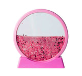 Sparkling Glitter Sand Scene Pink