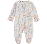 Shroom & Bloom Modal Footie W/Ruffle