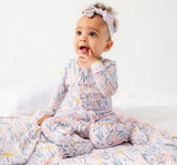 Shroom & Bloom Modal Footie W/Ruffle