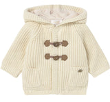 Chamarra Tejida Botón Oso