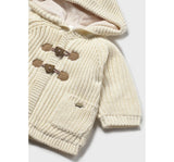 Chamarra Tejida Botón Oso