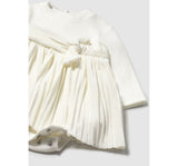 Vestido Combinado Crudo