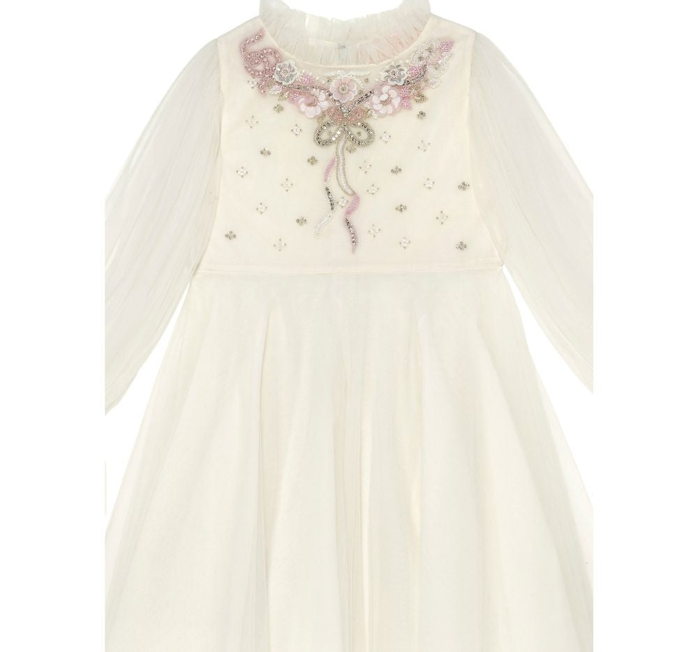 Vestido Tulle Rosy Ribbons