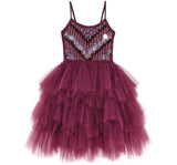 Vestido Tutu Royal Debut Blackberry