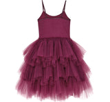 Vestido Tutu Royal Debut Blackberry