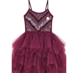 Vestido Tutu Royal Debut Blackberry