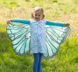 Alas de mariposa verde azulado -HearthSong