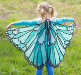 Alas de mariposa verde azulado -HearthSong