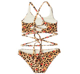 Bikini string along de leopardo con corazones -Submarine