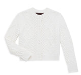 Suéter cárdigan blanco -imoga