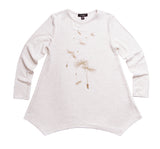 Playera y Leggings color avena con detalles dorados - Imoga