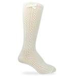 Calcetines con moño ivory toddler -Jefferies
