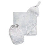 Juego de 3 piezas tie dye gris -Bari Lynn