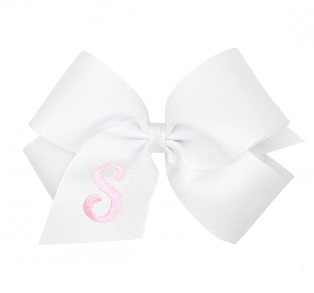 King Monogram Gro Basic White S