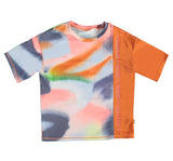 Playera deportiva multicolor de pintura en aerosol -Molo