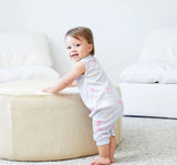 Romper gris/rosa de estrellas -Paige Lauren