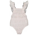 Traje de baño de corazones pequeños con moños- Sal & Pimienta