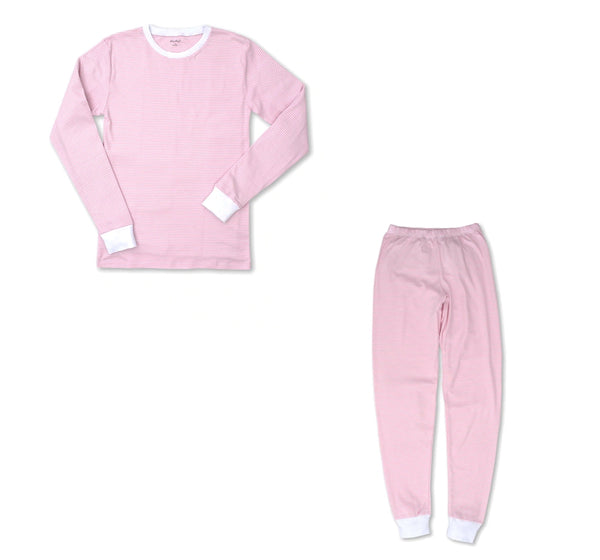 Pijama de adulto de rayas rosas -Kissy Kissy