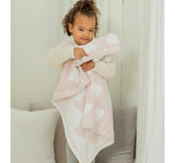 Cozy Chic Dream Receiving Blanket Pk/Wht Hearts
