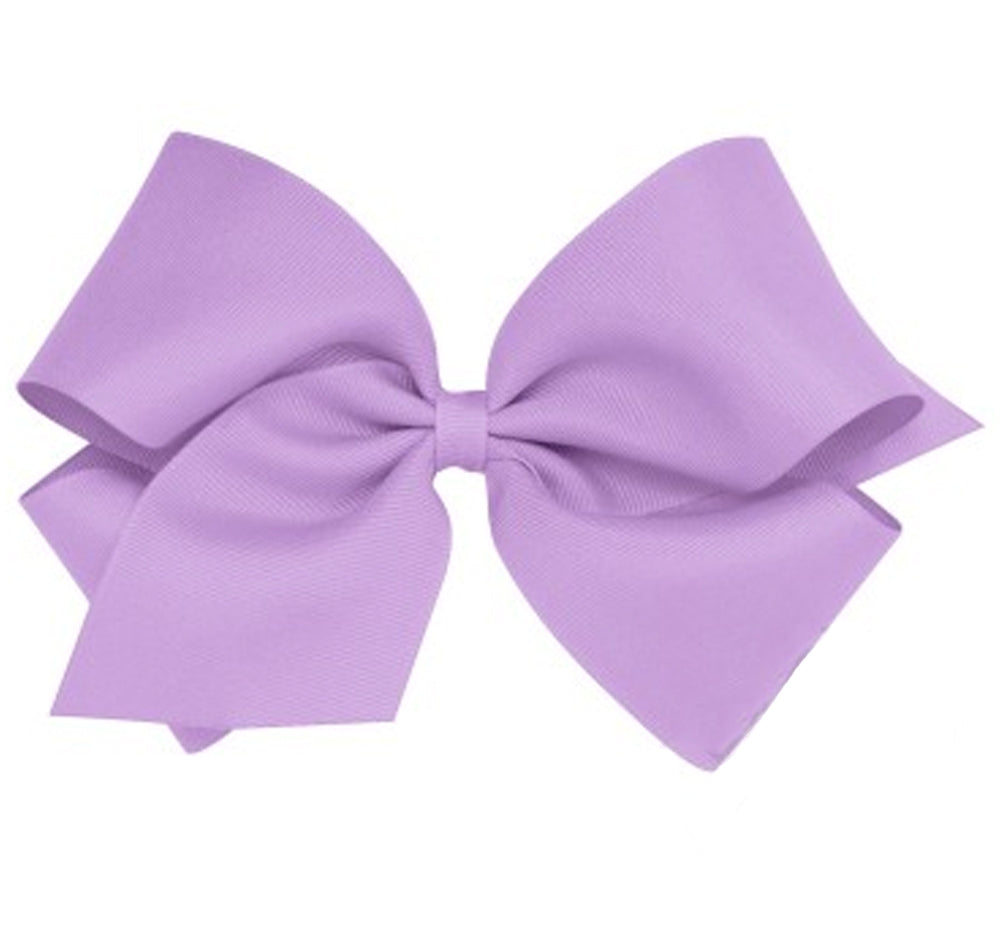 King Grosgrain Bow Light Orchid