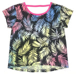 Playera Gris Palmeras Multicolor -Appaman