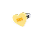 Anillo corazón kiss -Lilies & Roses