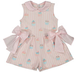 Romper Rayas Cupcakes -Sal & Pimienta