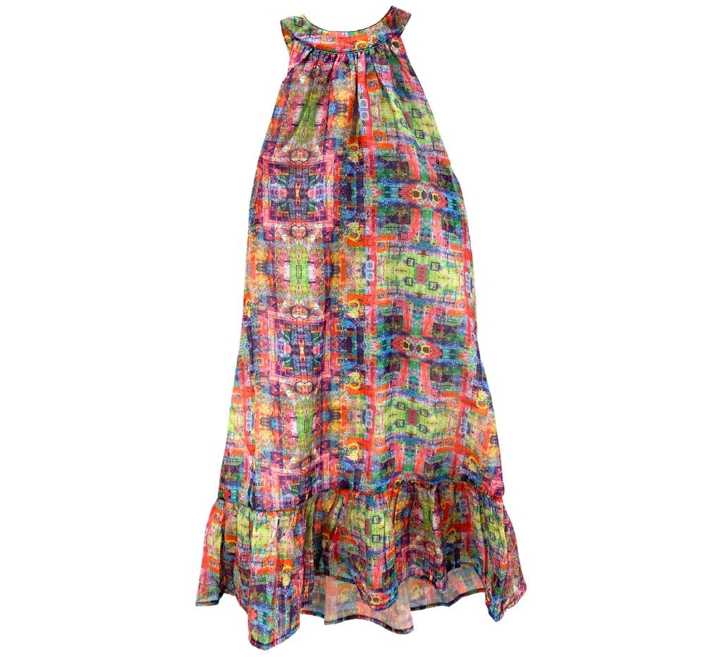 Vestido Halter Grafitti