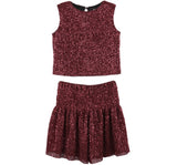 The Twinkle Set Burgundy