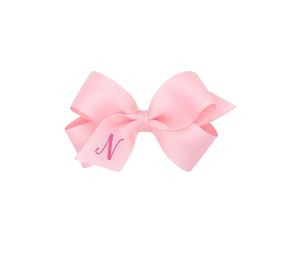 Mini Monogram Gro Bow Light Pink N
