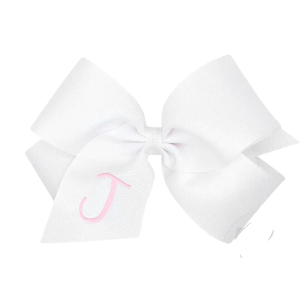 King Monogram Gro Basic White J