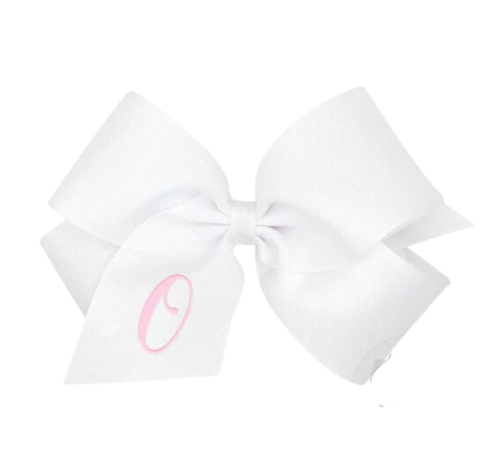 King Monogram Gro Basic White O