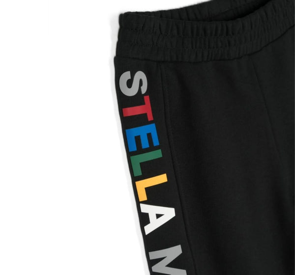 Conjunto Pants Y Sudadera Negro Logo Multi