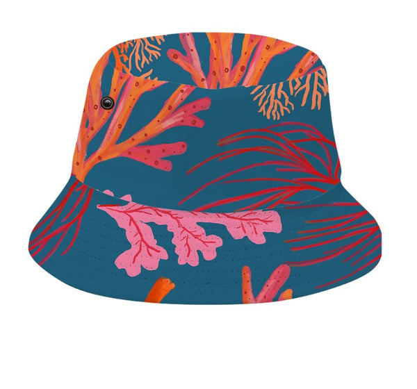 Bucket Hat-Corales Reversible Small