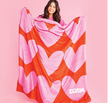 Theme ILYSM Reversible Sherpa Blanket