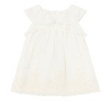 Vestido Bordado Crudo