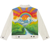 Chamarra Rainbow Smile Print