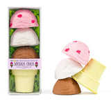 Sidewalk Chalk Neapolitan Ice Cream Cone