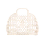 Retro Basket Small Cream