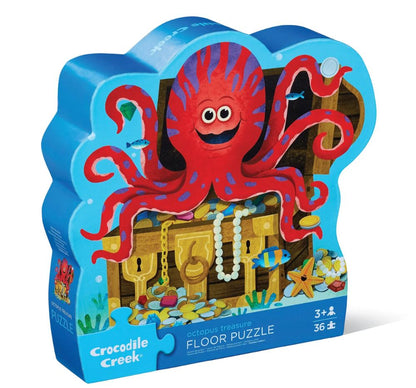 Shaped Box Puzzle Octopus 36 Pc