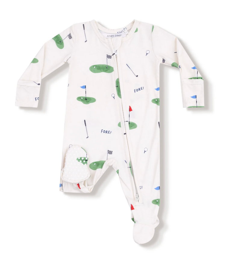 All Fore Golf 2 Way Zipper Footie