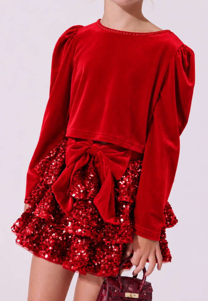 Stardust Velvet Party Set