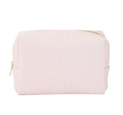 Woven Shell Everyday Cosmetic Bag