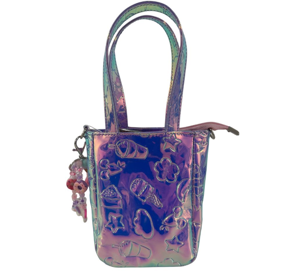 Charm Holo Top Handle Bag