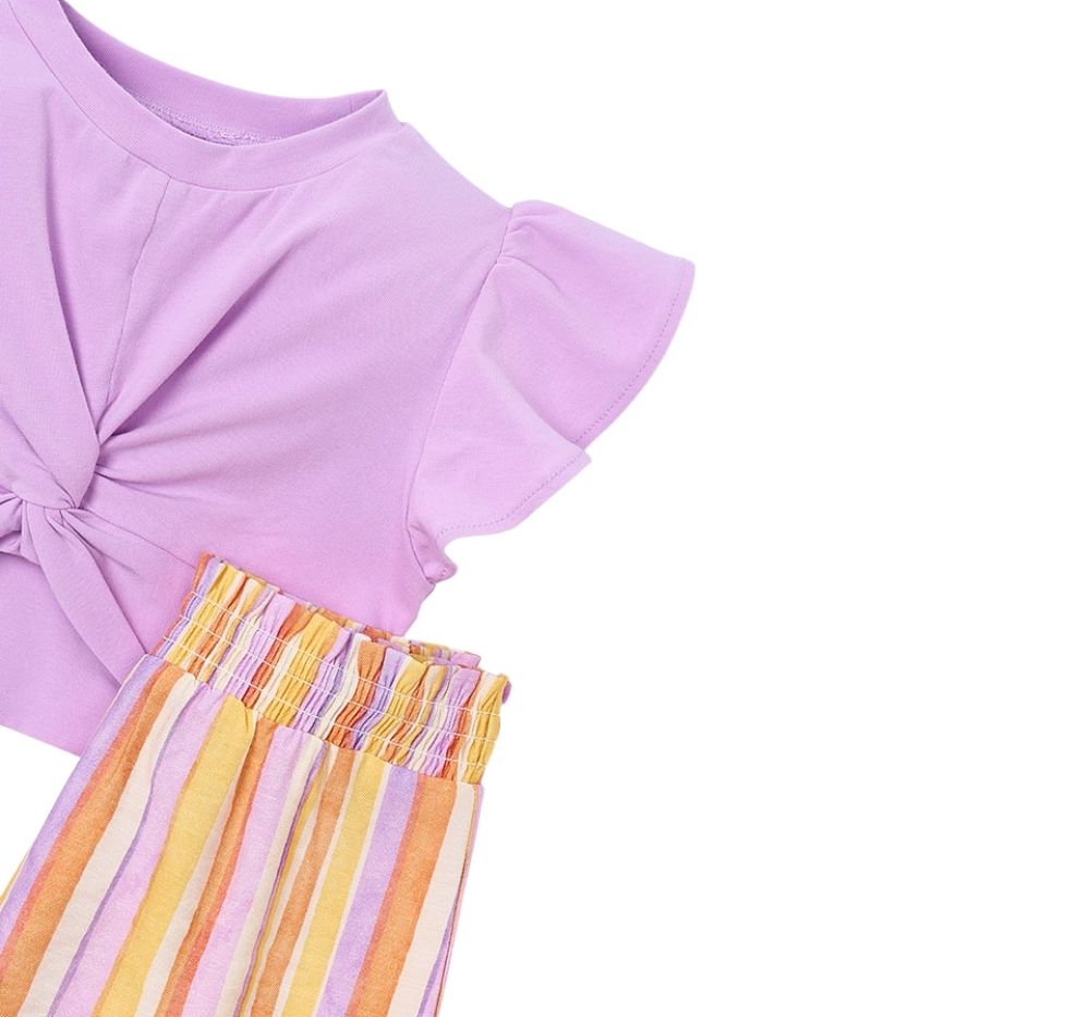 Conjunto Short Rayas