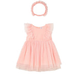 Vestido Tul con Diadema