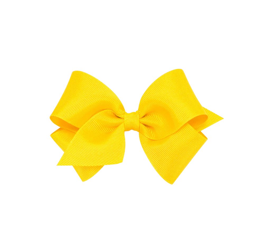 Mini Grosgrain Bow Yellow