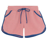 Retro Shorts Cotton Waffle Palo Rosa