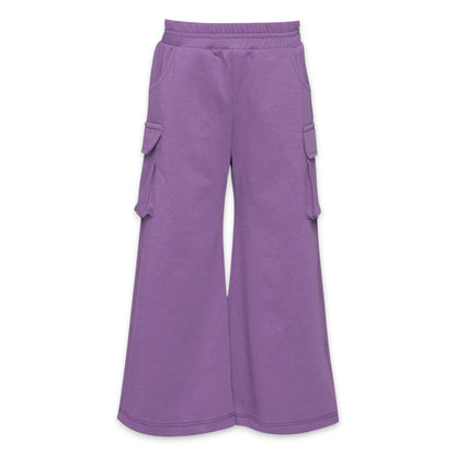 Dog Print Sweater & Wide Leg Pant W/Cargo Pocket