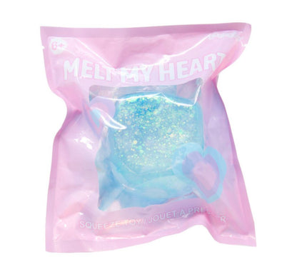 Melt My Heart Squeeze Toy Blue